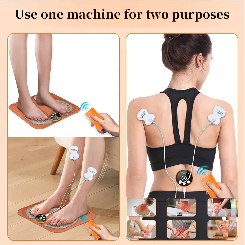 Smart Foot Back Massage Therapy Pad