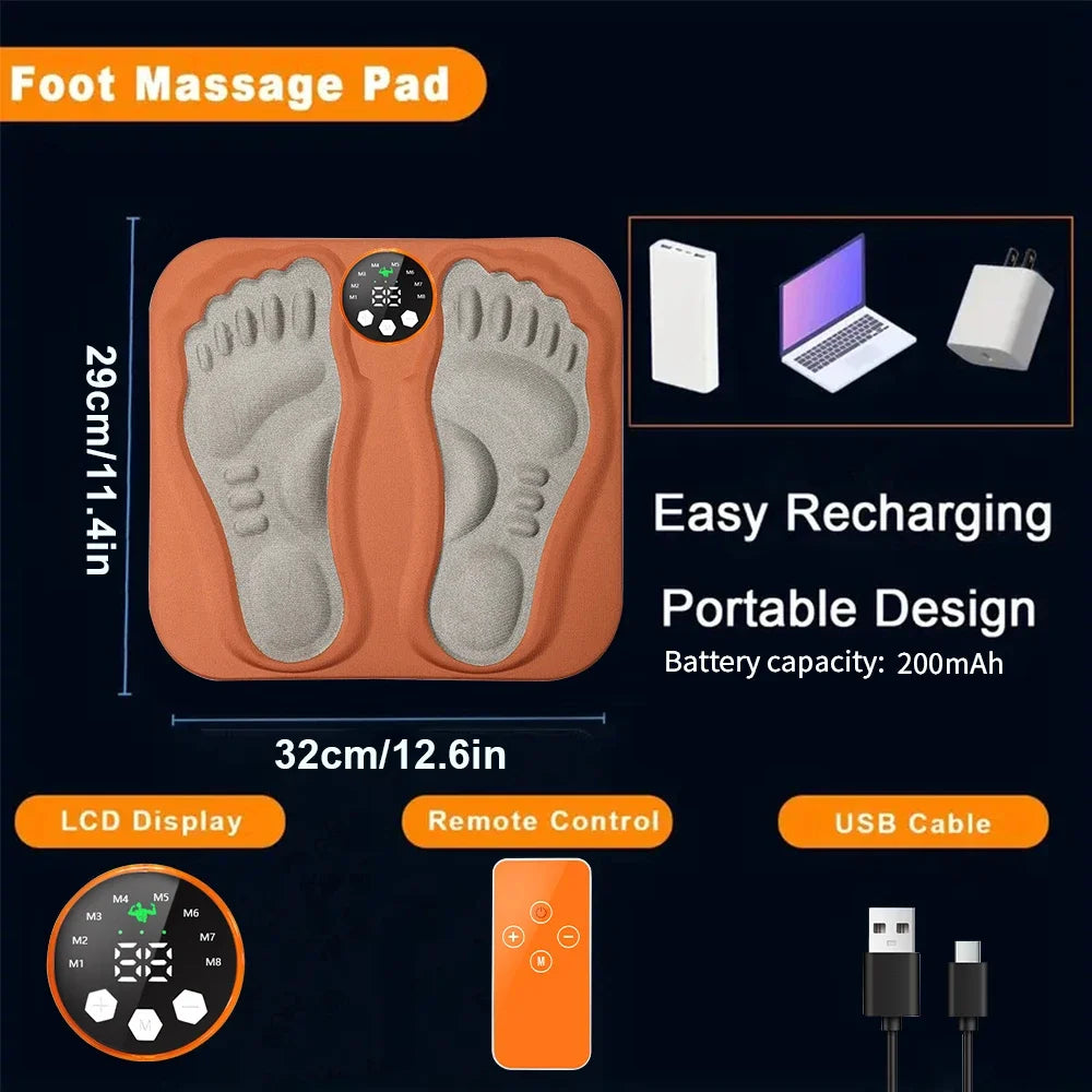 Smart Foot Back Massage Therapy Pad