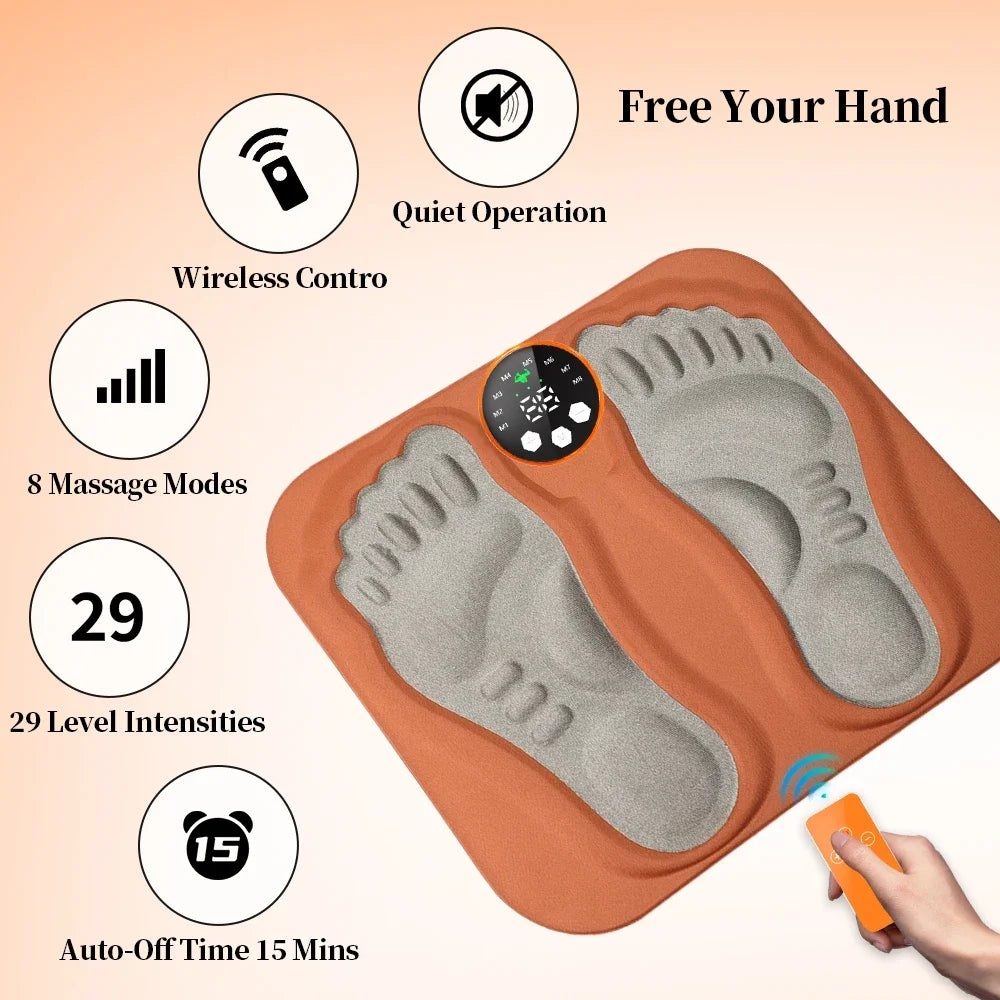 Smart Foot Back Massage Therapy Pad