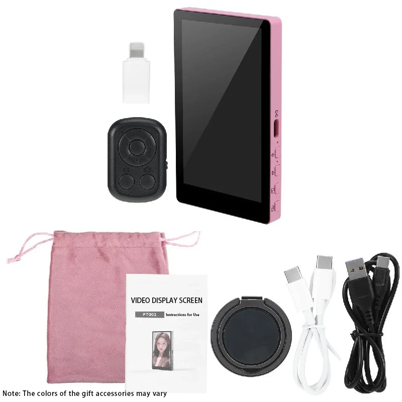 Phone Vlog Selfie Monitor Screen Magnetic Phone Holder Clip Mount Using Phone Rear Camera for Selfie Vlog Live Stream TK